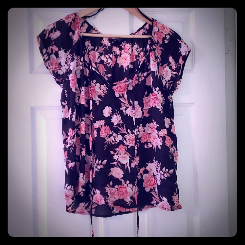 Womens floral shirt